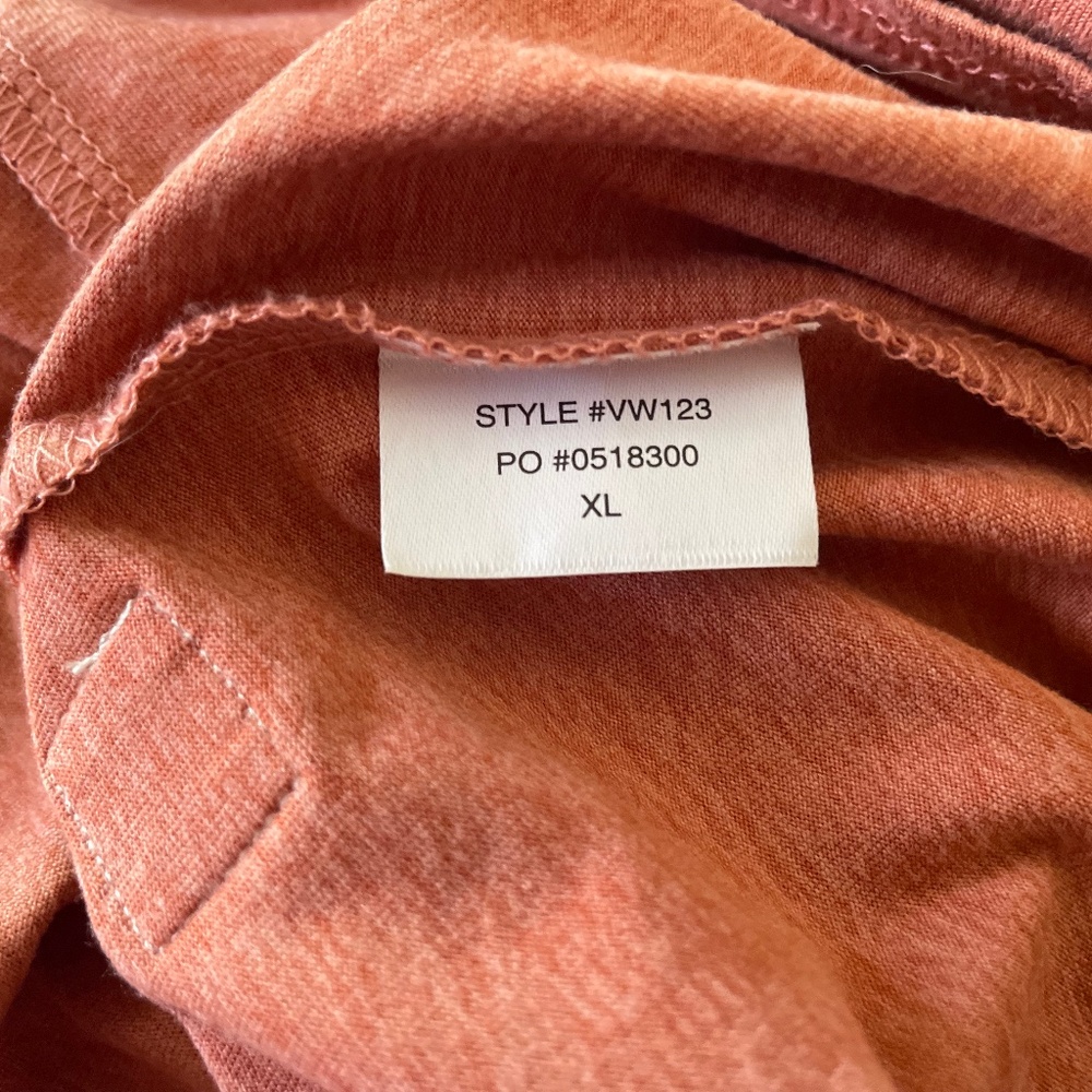 Vuori Energy Top, Terracotta-XL - Picture 8 of 11